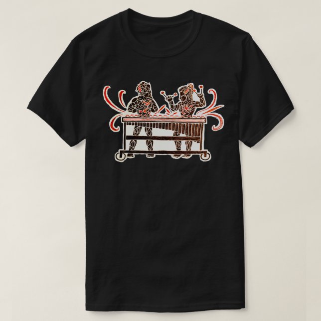 The Front Lines Marimba T-Shirt (Design Front)