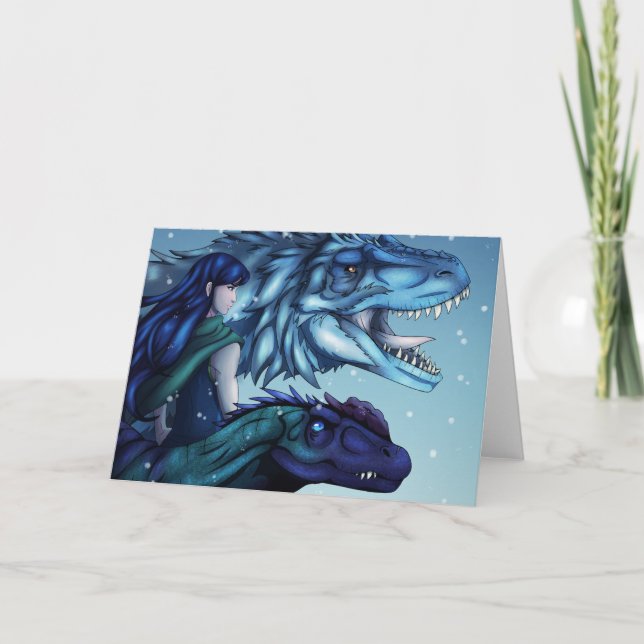 The Frost Mage and Her Guardians Card (Front)