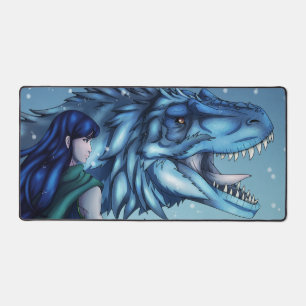 The Frost Mage and Her Guardians Desk Mat