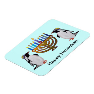 The Frozen Chosen Hannukah Premium Magnet