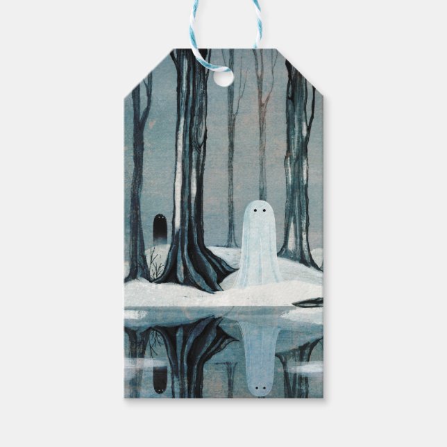 The Frozen Lake Gift Tags (Front)