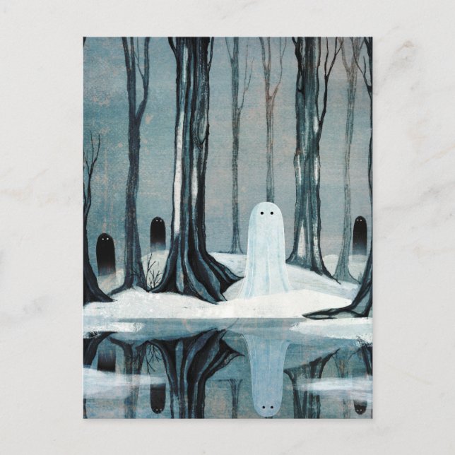 The Frozen Lake Postcard (Front)