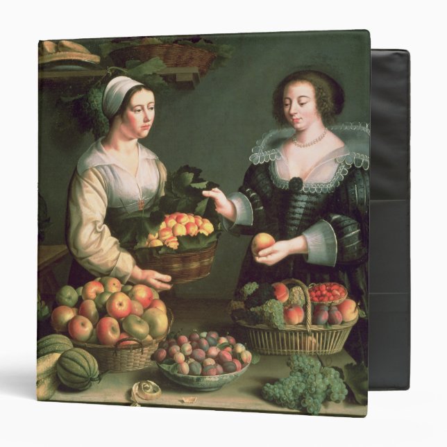 The Fruit and Vegetable Seller Binder (Front/Inside)
