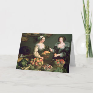 The Fruit and Vegetable Seller Card