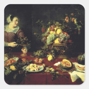 The Fruit Bowl Square Sticker