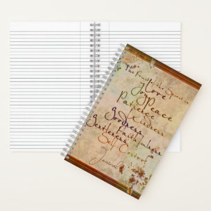 The Fruit of the Spirit journal