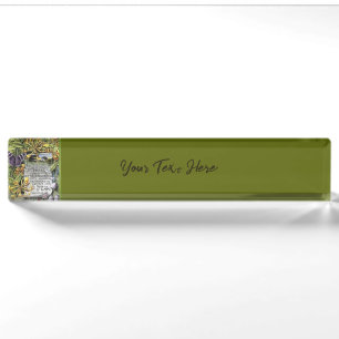 The Fruit Of The Spirit  Nameplate