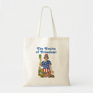 The Fruits of Freedom! budget tote bag