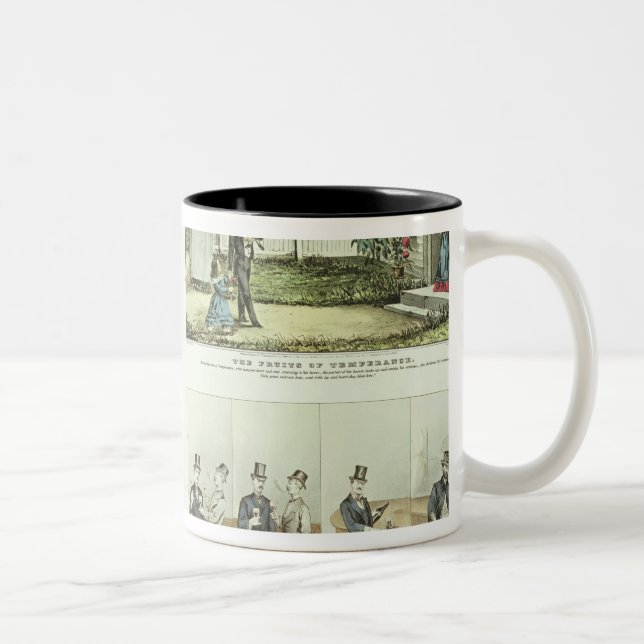 The Fruits of Temperance Two-Tone Coffee Mug (Right)