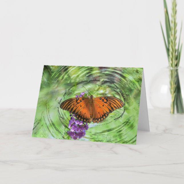 The Fruits of the Spirit Card (Front)