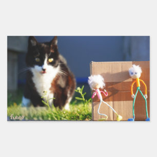 The Fubby's play hide and seek with Kat Ping. Sticker
