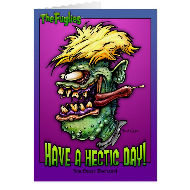 The Fuglies: Have A Hectic Day (Front)