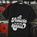 The Funcle Funny Simple Vintage Retro T-Shirt<br><div class="desc">This simple and vintage design is composed of playful script typography.</div>