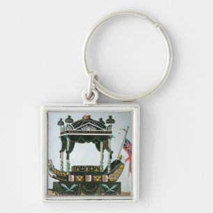 The Funeral of Lord Nelson  on 9th January 1806 Keychain