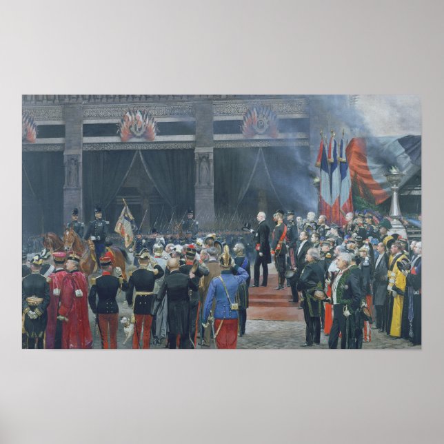 The Funeral of Louis Pasteur Poster (Front)
