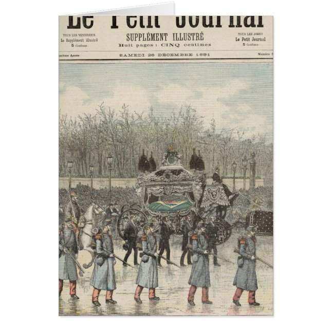 The Funeral of the Emperor of Brazil (Front)