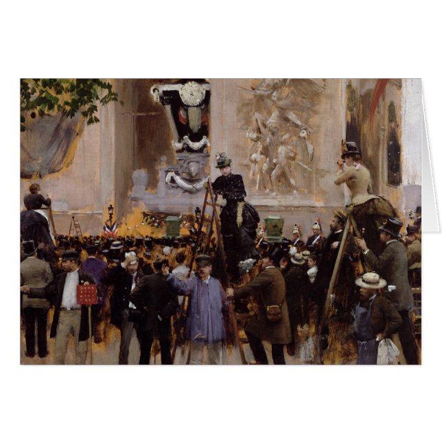 The Funeral of Victor Hugo (Front Horizontal)