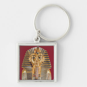 The funerary mask of Tutankhamun Keychain