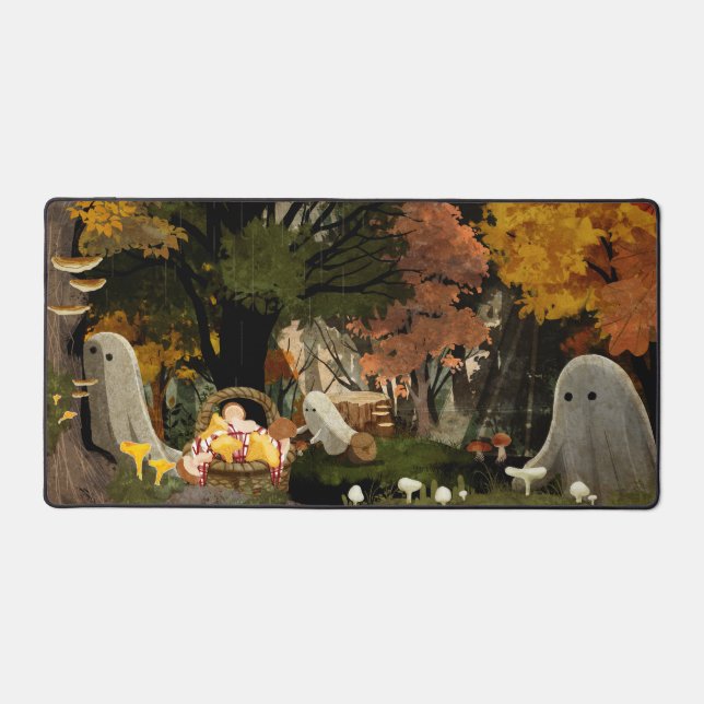 The Fungi Foragers Desk Mat (Front)