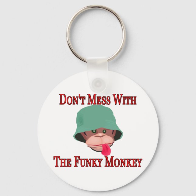 The Funky Monkey Keychain (Front)