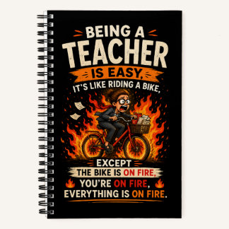 The Funniest Teacher Gift Ever! 🍎🔥 Notebook