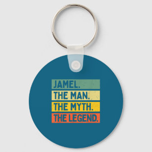 The Funny Jamel Myth Legend Quote Keychain