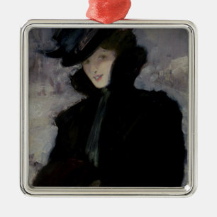 The Fur Coat Metal Ornament