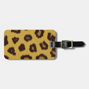 The fur collection - Leopard Luggage Tag