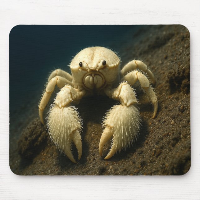 The Furry Fury Mouse Pad (Front)