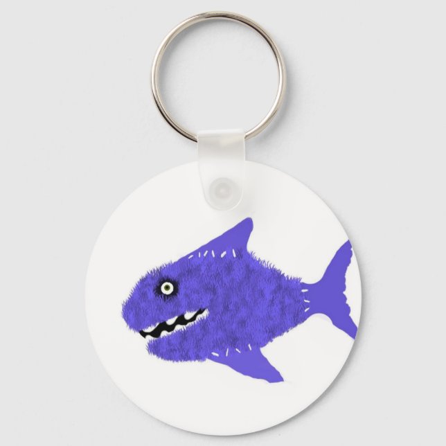 The Furry Whale Shark. Keychain (Front)