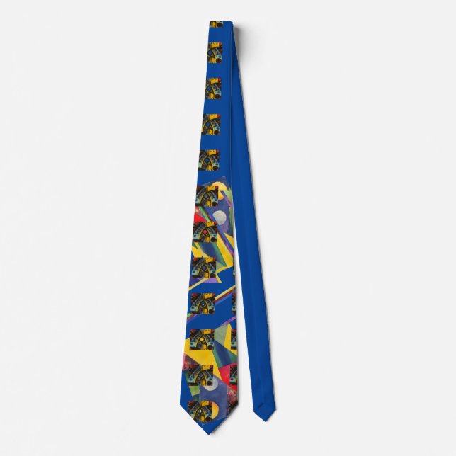 The Fury and Homer Brown Neck Tie (Front)