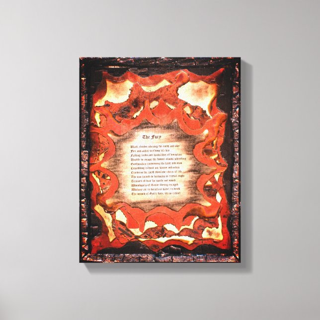 The Fury Canvas Print (Front)