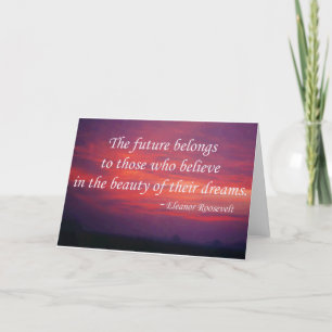 The Future Belongs Card