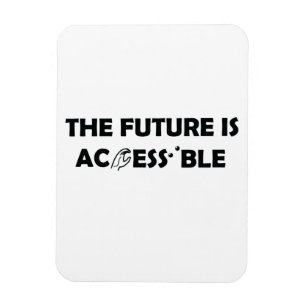 The Future Is Accessible ASL Sign Language Braille Magnet
