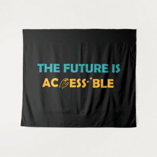 The Future Is Accessible ASL Sign Language Braille Tapestry