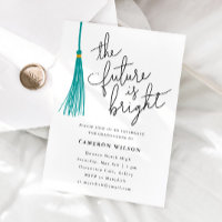 The Future Is Bright Green Tassel Graduation Party