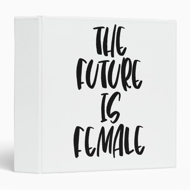 The Future is Female 3 rings binder (Front/Spine)