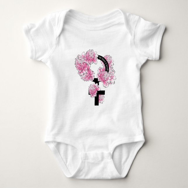 The Future is Female Baby Bodysuit (Front)