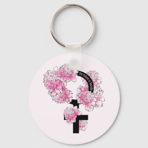 The Future is Female Keychain