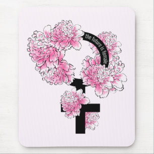 The Future is Female Mouse Pad