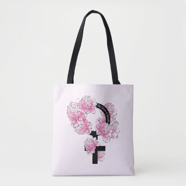 The Future is Female Tote Bag (Front)