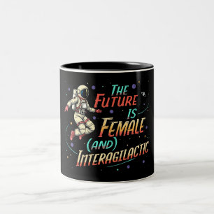 The Future is Female Two-Tone Coffee Mug