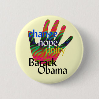 THE FUTURE IS  IN GOOD HANDS 2 INCH ROUND BUTTON