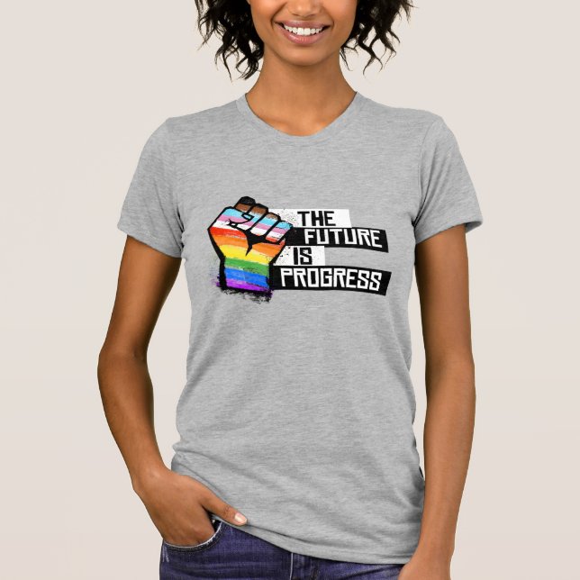 The Future is Progress T-Shirt (Front)