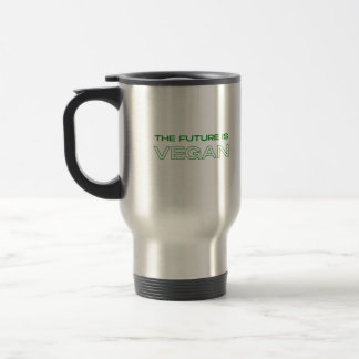 THE FUTURE IS VEGAN TRAVEL MUG