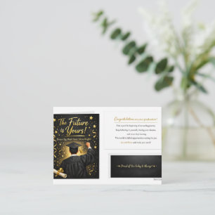 The Future is Yours – Graduation Encouragement Car Enclosure Card