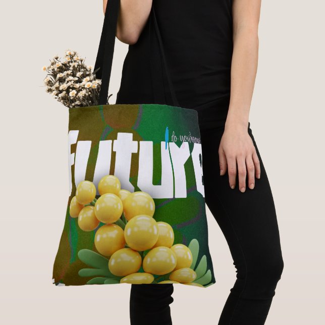 The Future Mimosa Tote Bag (Close Up)