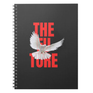 The Future – Motivational Typography Quote Notebook