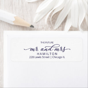 The Future Mr and Mrs Save The Date Return Address