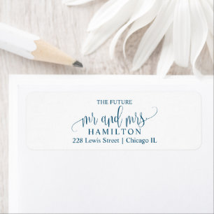 The Future Mr and Mrs Save The Date Return Address
